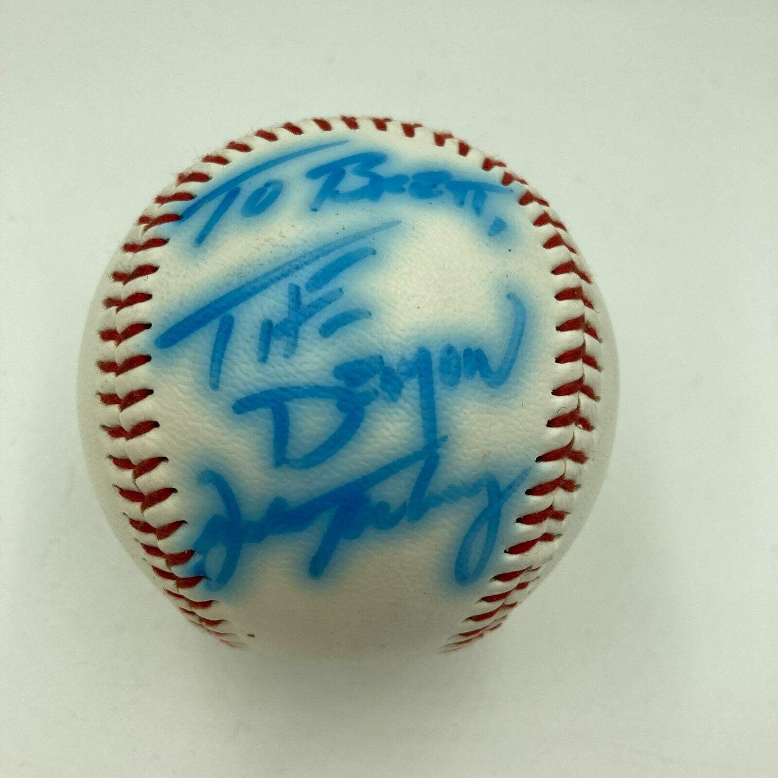 Dale Torborg WCW Kiss Demon Signed Autographed Baseball With JSA COA ...