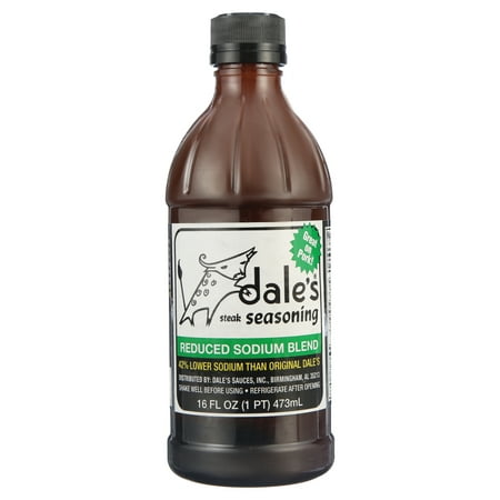 Dale's Seasoning Reduced Sodium Blend, 16 fl. oz., Liquid  Marinade