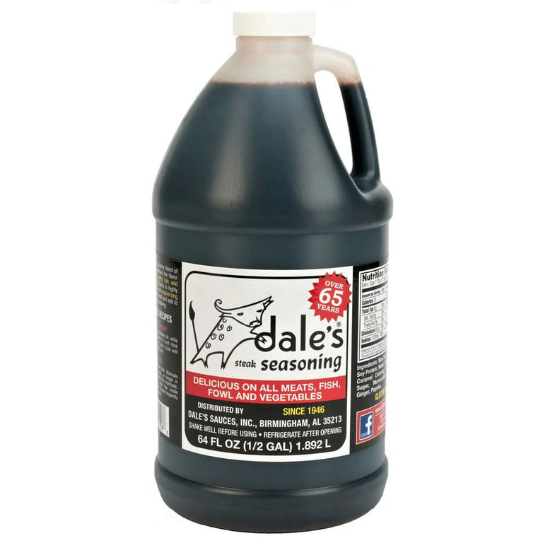 Steak Seasoning By Dale's, No Cholesterol | Delicious on All Meats, Fish,  Poultry, and Vegetables | 10 oz Bottle | No Long Marinating, Savory Blend  of