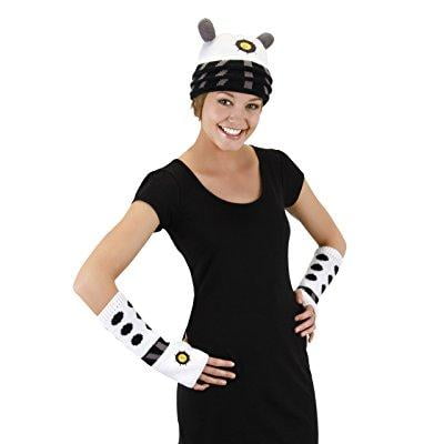 elope doctor who white dalek arm warmers