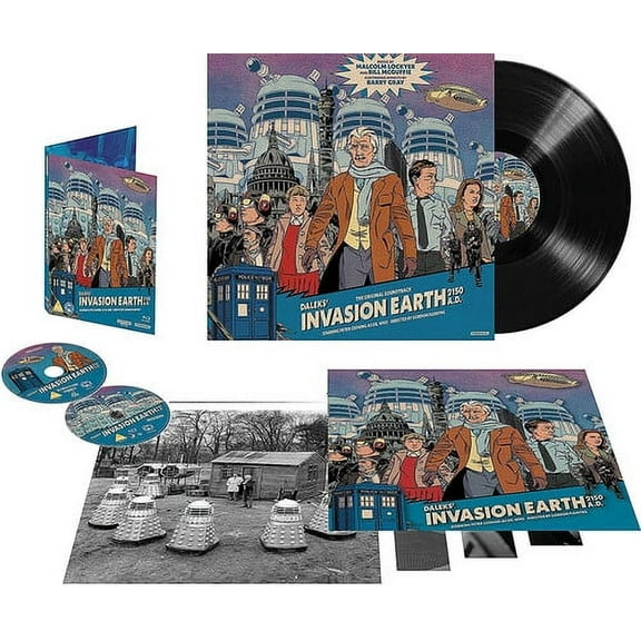 Daleks--Invasion Earth 2150 A.D. - Limited Collector's Edition All-Region UHD with Region B Blu-Ray (4K Ultra HD + Blu-ray), Studio Canal, Sci-Fi & Fantasy