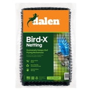 Dalen Bird X Protective Mesh Netting - Keep Birds and Pests Away from Your Garden   Non Toxic - Made in The USA - 14 x 14
