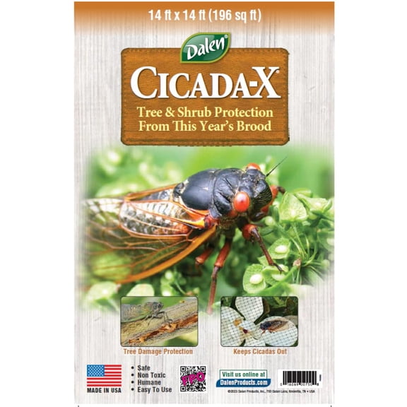 Dalen Cicada-X Tree & Shrub Protective Netting against this year's Brood