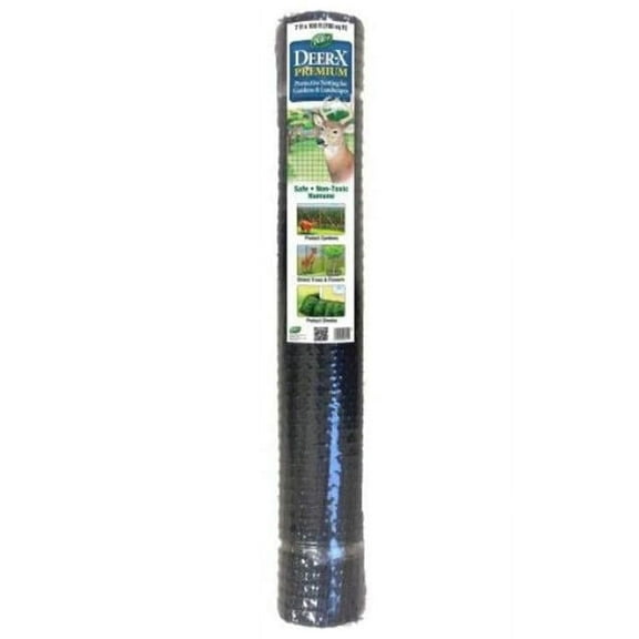 Gardeneer Deer-X Premium Exclusion Netting Roll, 7' x 50'