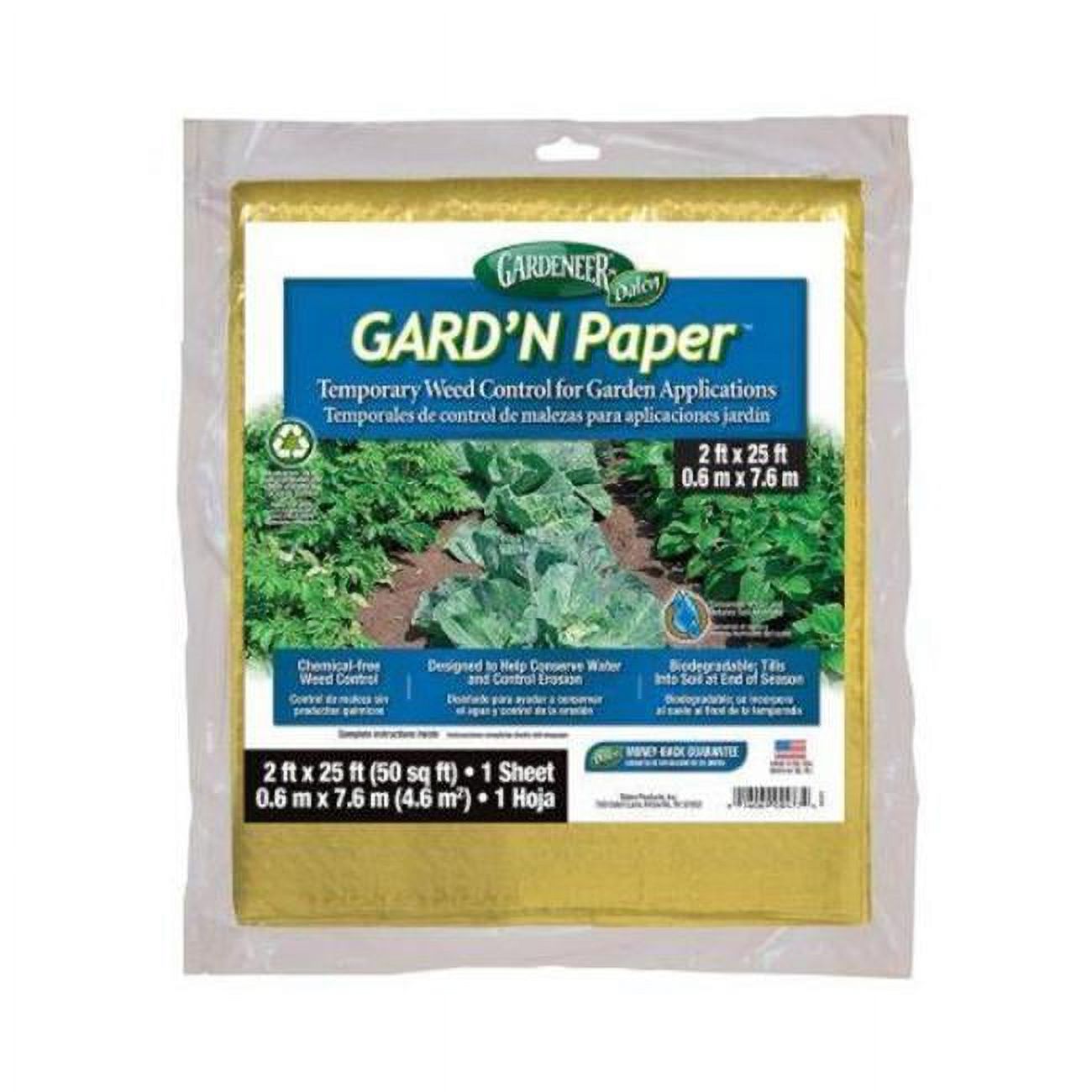 Dalen 2 x 25 ft. Garden Paper Inkfree Biodegradable Weed