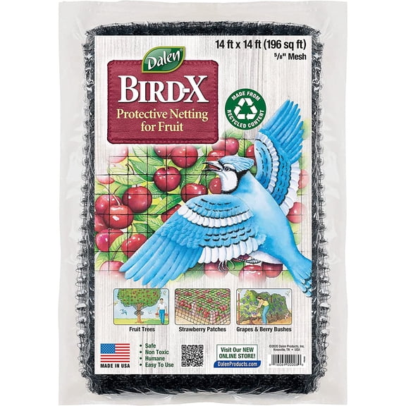 Dalen Gardeneer Garden Netting Anti-Bird Reusable - 14' x 14'