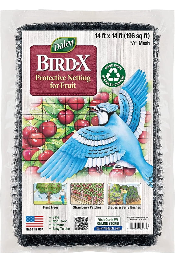 Gardeneer Garden Netting Anti-Bird Reusable - 14' x 14'