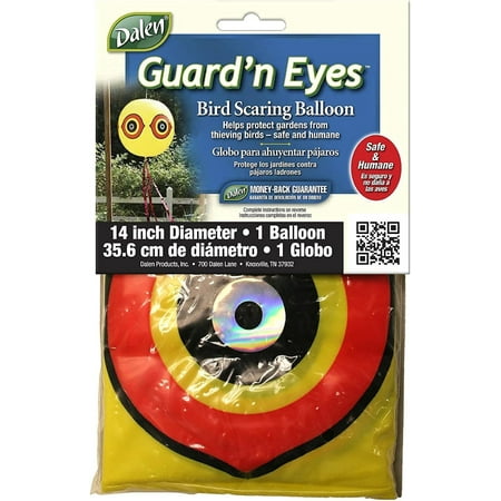 Bird Scare Balloon – Humane Pest Deterrent for Gardens - Yellow