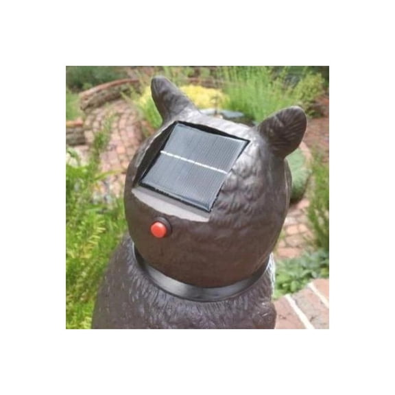 Dalen Motion Activated Solar Rotating Head Owl Decoy MRHO-4