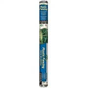 Dalen Plastic Fences-Transparent Netting for Garden Borders-3′x50′-Gray