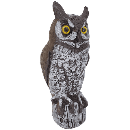 Dalen OW-6 Animal Repellent Decoy Scarecrow Great Horned Owl For All Pests