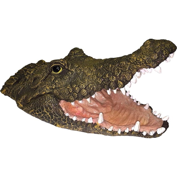 Dalen Water Decoy Floating Alligator Head-18" Long-Open Mouth