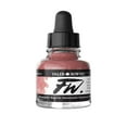thumbnail image 1 of Daler-Rowney FW Acrylic Artists Ink, 1 oz. Dropper-Top Bottle, Shimmering Red, 1 of 7