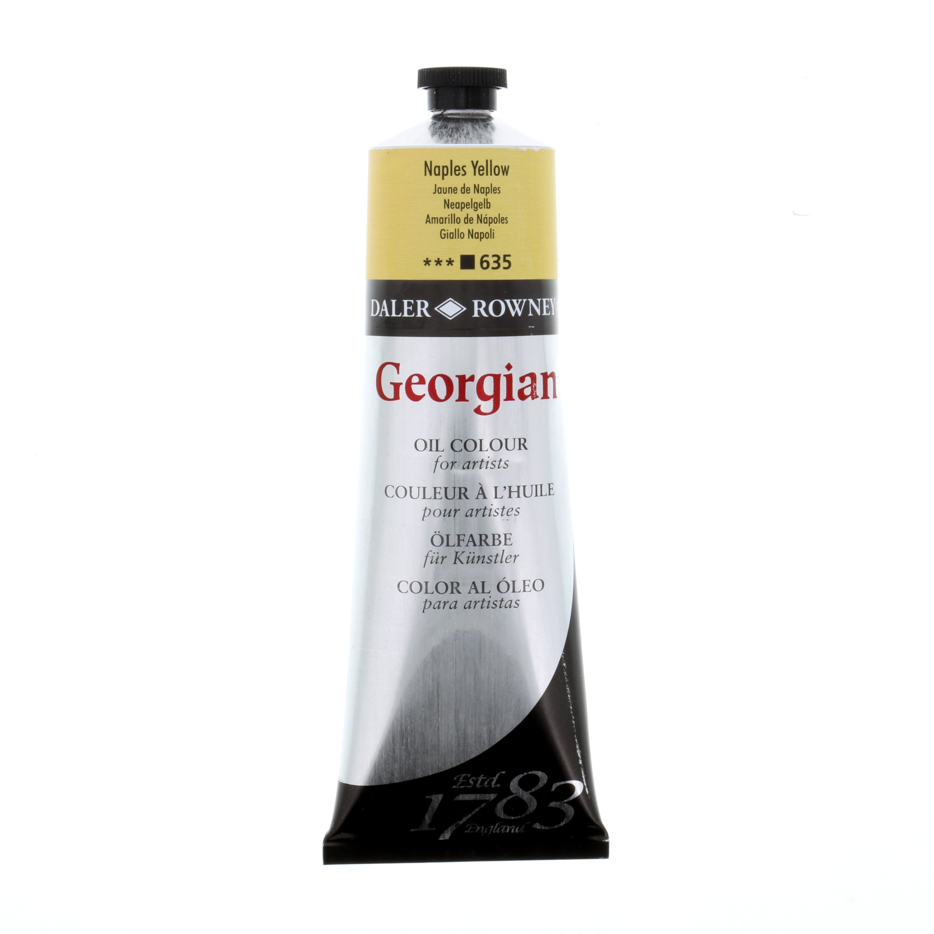 Georgian Oil Colour Colour 225 Ml By DALER-ROWNEY - Naples Yellow
