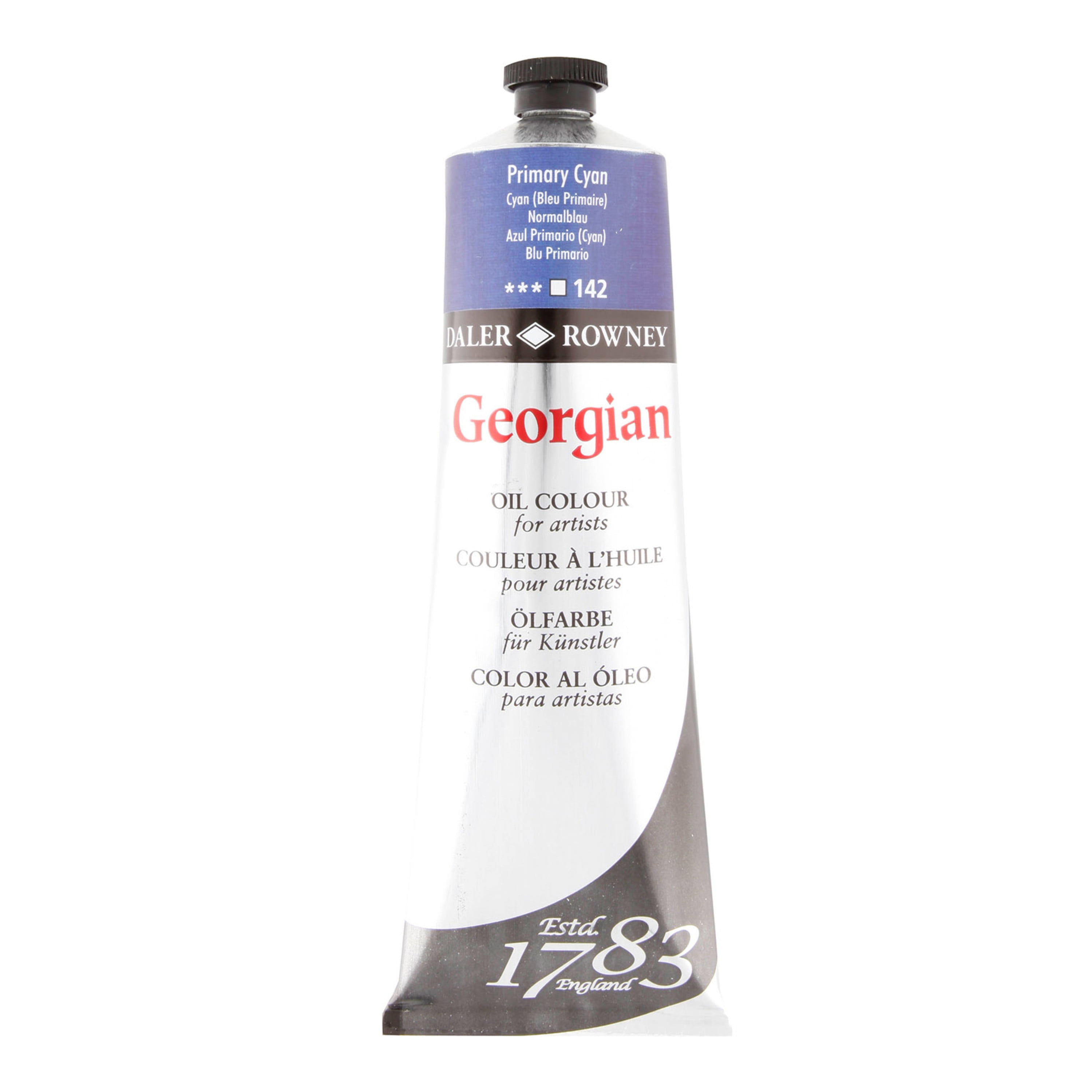 Daler-Rowney Georgian Oil Color, 225ml Tube, Buff Titanium