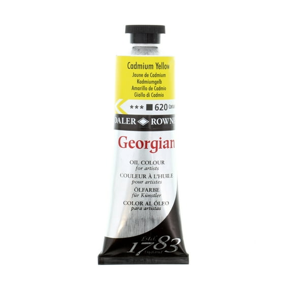 Daler-Rowney Georgian Oil Color, 75ml Tube, Cadmium Yellow (Hue)