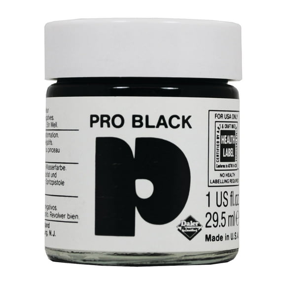 Daler-Rowney Pro Black, 1 oz. Bottle