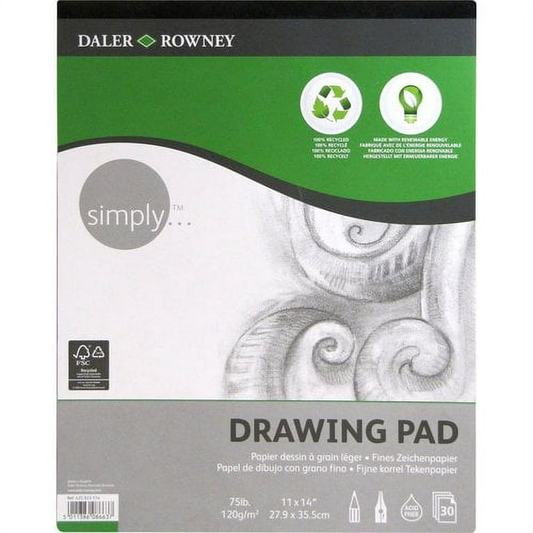 Daler-Rowney Simply 11 x 14 Sketchbook, 1 Each 