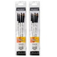 thumbnail image 1 of Daler-Rowney Simply Simmons Filbert Brush Set, Short Handle Mixed Media Paintbrush, White, 4 Pieces Per Set, 2 Sets, 1 of 2