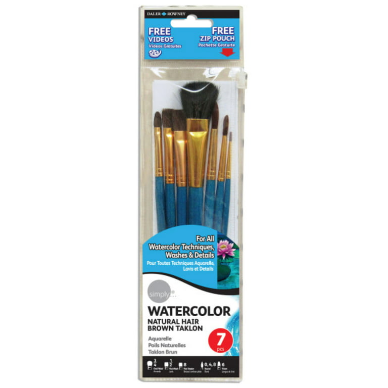 Dalon Paint Brushes, Watercolour Brushes