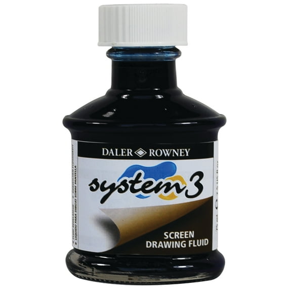 Daler-Rowney System 3 Screen Drawing Fluid, 75ml