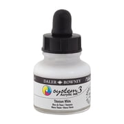 Daler-Rowney System3 Acrylic Ink - Titanium White, 1 oz