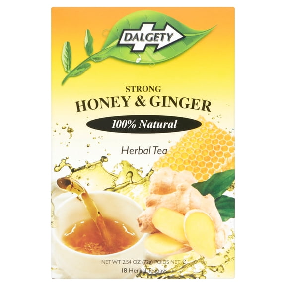 Dalgety Honey & Ginger Tea 72G, Imported from Britain