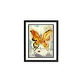 thumbnail image 1 of Dali Butterfly Custom Framed & Mated, 1 of 6