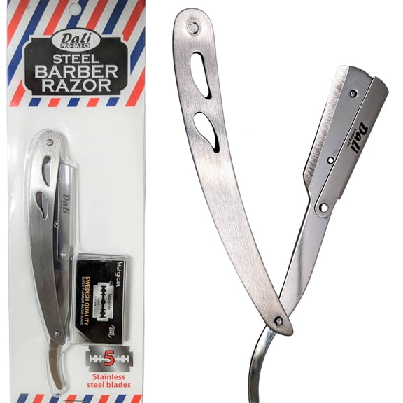 Dali Steel Barber Razor with Blades