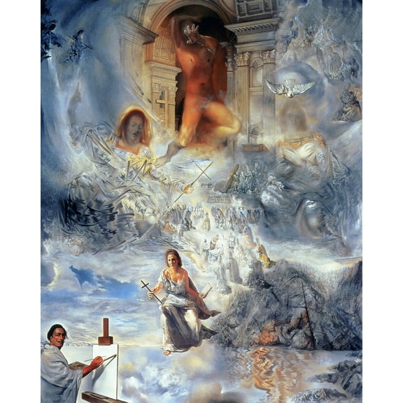 Dali - The Ecumenical Council - CANVAS OR PRINT WALL ART