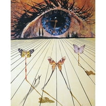 Dali - The Eye of Surrealist Time - CANVAS OR PRINT WALL ART