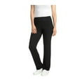 thumbnail image 1 of Dalia Women's Knit Pull-on Pant with pockets Size: XL, Color: Black, 1 of 3