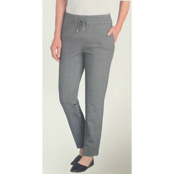 Dalia Womens Pull On Drawstring Stretch Pants