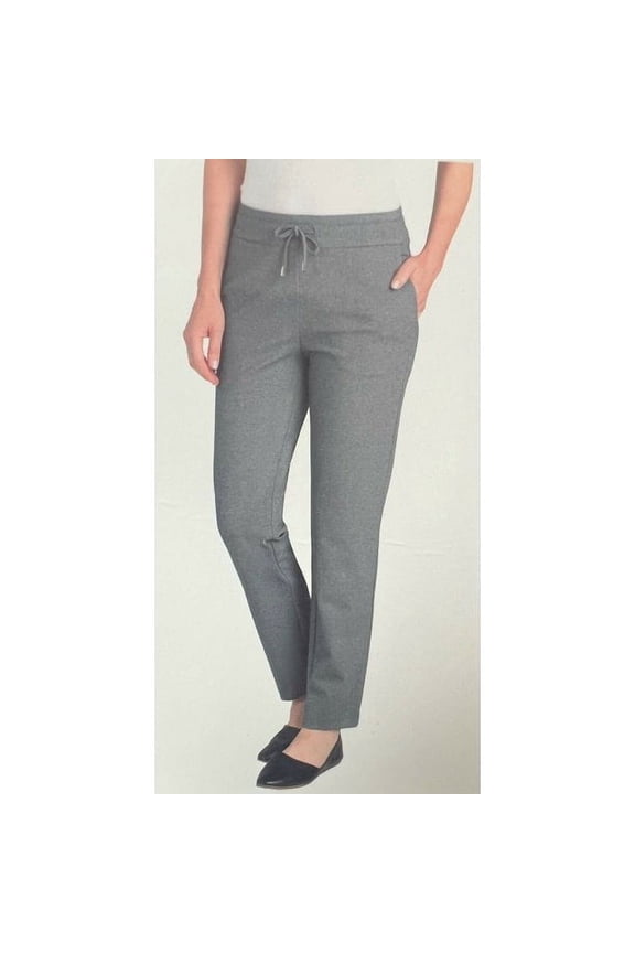 Womens Pull On Drawstring Stretch Pants