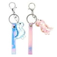 thumbnail image 1 of WRITWAA Dinosaur Keychain Acrylic Delicate Decorative Keychain 2Pcs 6.3x2x1.8in, 1 of 10