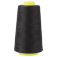 thumbnail image 1 of Dalidasy 40S/ 2 Black Sewing Thread All 100% Spun Polyester Overlock Cone Serger Cone Thread For Upholstery Canvas Drapery Beading Quilting, 1 of 10