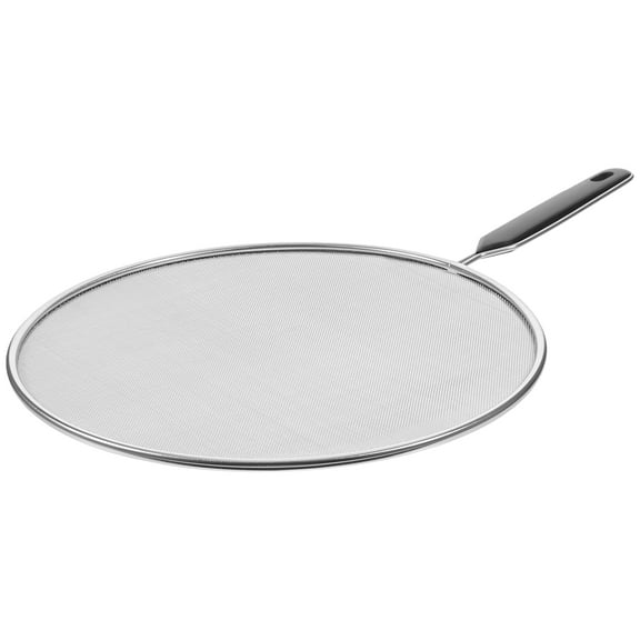 OFFIGAM Stainless Steel Oil Splatter Guard for Frying Pan, Mesh Pot Lid, Kitchen Cooking Accessory