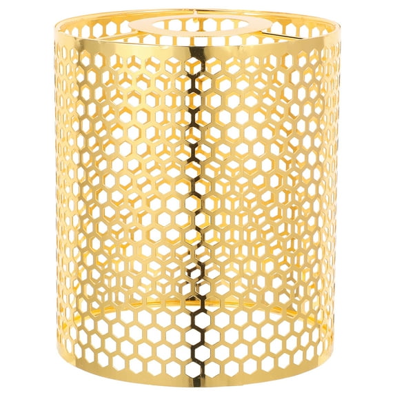 Dalidasy Iron Lamp Shade Hollowed Lamp Shade Holder Indoor Light Cover Lampshade Decor