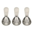 thumbnail image 1 of Dalidasy Measuring 15ml Teaspoons Scoop: 3pcs Short Handle Coffee Scoop Stainless Steel Tablespoon Dry and Ingredients, 1 of 11