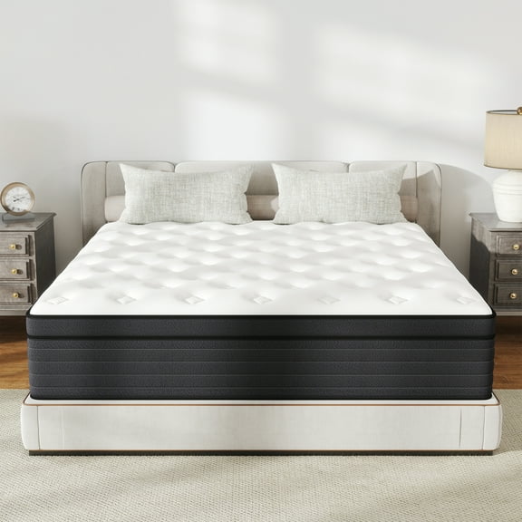 DalisTairy 14 inch King Mattress,Cooling Gel Memory Foam Mattress in a Box,CertiPUR-US Certified