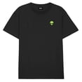 thumbnail image 1 of Dalix Alien Heavy Cotton Short Sleeve Summer Tee Mens in Black S Small, 1 of 5