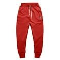 thumbnail image 1 of Dalix Astronaut Embroidered Fleece Jogger Cuff Sweatpant Sweats Soft Warm Cute Womens in Red 2XL XX-Large, 1 of 1