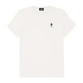 thumbnail image 1 of Dalix Astronaut Embroidered Lightweight Relaxed Jersey Tee Summer Cute Space Womens in Vintage White L Large, 1 of 5