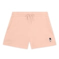 thumbnail image 1 of Dalix Astronaut Embroidered Shorts Washed Soft Fleece Relaxed Drawstring Pocket Fit Lounge Womens in Blush L Large, 1 of 5