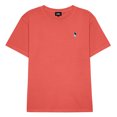 thumbnail image 1 of Dalix Astronaut Midweight Garment Dye Soft Tee Short Sleeve Cotton Shirt Mens in Flamingo 2XL XX-Large, 1 of 5