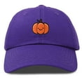 thumbnail image 1 of Dalix Baby Pumpkin Embroidered Cotton Baseball Cap Adjustable Dad Hat Womens in Purple, 1 of 5