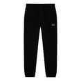 thumbnail image 1 of Dalix Butterfly Embroidered Sweatpant Soft Fleece Relaxed Fit Lounge Womens in Black XS X-Small, 1 of 5