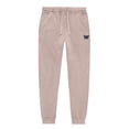 thumbnail image 1 of Dalix Butterfly Embroidered Washed Jogger Pant Soft Fleece Relaxed Fit Lounge Womens in Zinc 3XL XXX-Large, 1 of 5