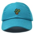 thumbnail image 1 of Dalix Cactus Embroidered Cap Cotton Baseball Summer Cool Dad Hat Mens in Teal, 1 of 5