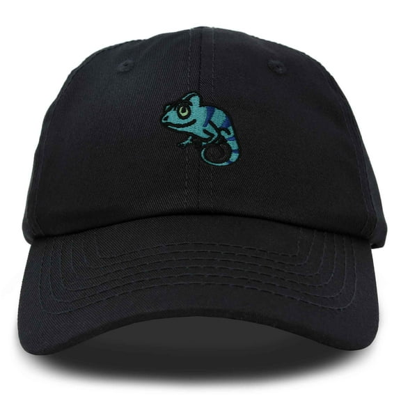 Dalix Chameleon Cap Embroidered Mens Cotton Dad Hat Baseball Hat in Black